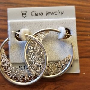Vintage Ciara Sterling earrings